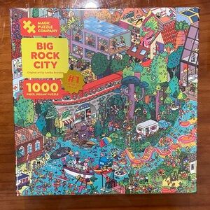 Magic Puzzle Company - NEW SEALED - Big Rock City Jigsaw 1000 Piece Puzzle
